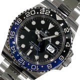 ロレックス ROLEX GMTマスター2 126710BLNR バットマン SS メンズ 腕時計