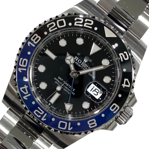 ロレックス ROLEX GMTマスター2 126710BLNR バットマン SS メンズ 腕時計