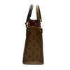 ルイ・ヴィトン LOUIS VUITTON オンザゴーPM M46373 ブラウン モノグラム・ジャイアント・リバーㇲ レディース ショルダーバッグ
