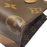 ルイ・ヴィトン LOUIS VUITTON オンザゴーPM M46373 ブラウン モノグラム・ジャイアント・リバーㇲ レディース ショルダーバッグ
