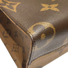 ルイ・ヴィトン LOUIS VUITTON オンザゴーPM M46373 ブラウン モノグラム・ジャイアント・リバーㇲ レディース ショルダーバッグ