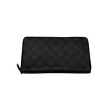 ルイ・ヴィトン LOUIS VUITTON ジッピー・オーガナイザーNM N60111 ブラック、グレー　シルバー金具 ダミエ 長財布