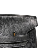 エルメス HERMES バーキン35 □P刻 ブラック　ゴールド金具 トゴ レディース ハンドバッグ