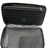 ルイ・ヴィトン LOUIS VUITTON ジッピー・オーガナイザーNM N60111 ブラック、グレー　シルバー金具 ダミエ 長財布