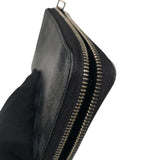 ルイ・ヴィトン LOUIS VUITTON ジッピー・オーガナイザーNM N60111 ブラック、グレー　シルバー金具 ダミエ 長財布