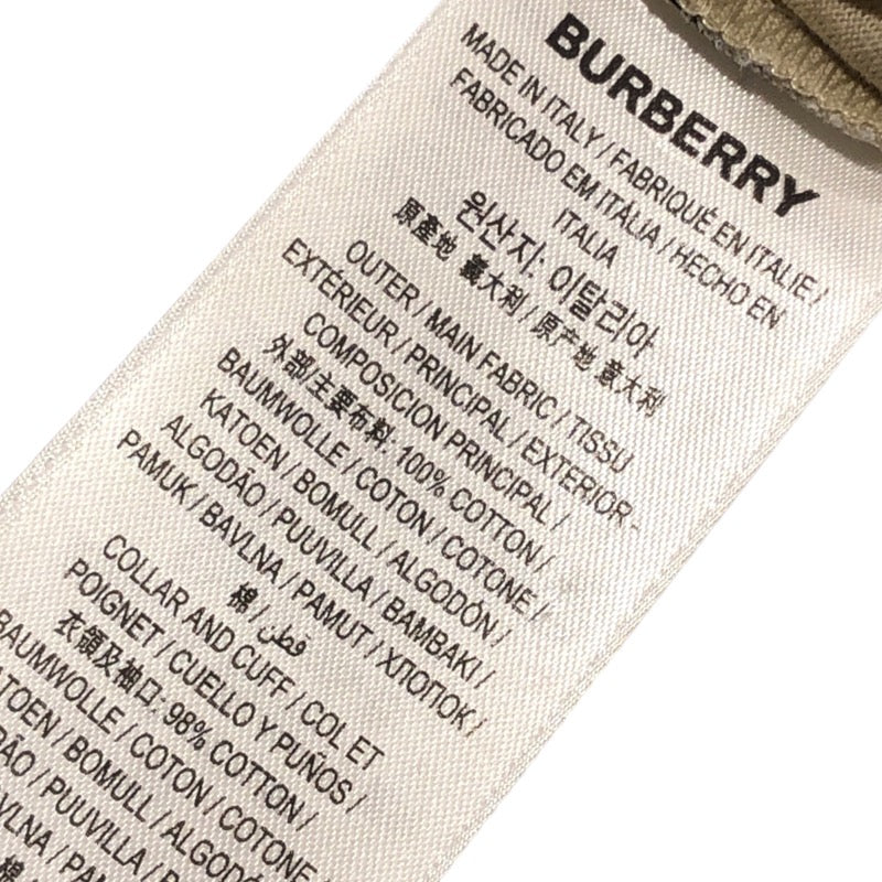バーバリーロンドン  BURBERRY LONDON プリントTシャツ M コットン メンズ 半袖Ｔシャツ