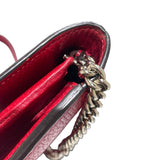 グッチ GUCCI インターロッキングGチェーンウォレット 510314 レッド レザー レディース ショルダーバッグ