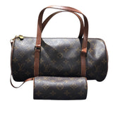ルイ・ヴィトン LOUIS VUITTON パピヨン30 M51365 ブラウン モノグラムキャンバス レディース ハンドバッグ