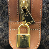 セリーヌ CELINE マカダムボストンバッグ ブラウン PVC レディース ボストンバッグ