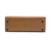 エルメス HERMES ケリー25 外縫い W刻印 ゴールド シルバー金具 エプソン レディース ショルダーバッグ