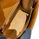 エルメス HERMES ケリー25 外縫い W刻印 ゴールド シルバー金具 エプソン レディース ショルダーバッグ