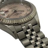 ロレックス ROLEX デイトジャスト28 ランダムシリアル 279174 ピンク ジュビリーブレス SS/K18WG レディース 腕時計