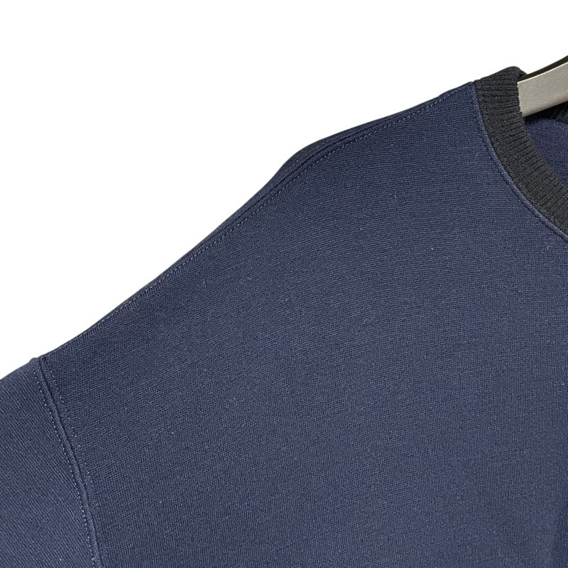 ジルサンダー JIL SANDER サイドスリットスウェットシャツ J47NCO102 ネイビー ウール メンズ スウェット