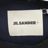 ジルサンダー JIL SANDER サイドスリットスウェットシャツ J47NCO102 ネイビー ウール メンズ スウェット
