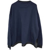 ジルサンダー JIL SANDER サイドスリットスウェットシャツ J47NCO102 ネイビー ウール メンズ スウェット
