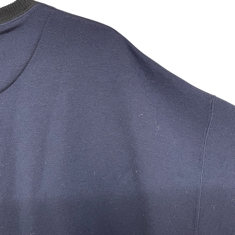 ジルサンダー JIL SANDER サイドスリットスウェットシャツ J47NCO102 ネイビー ウール メンズ スウェット