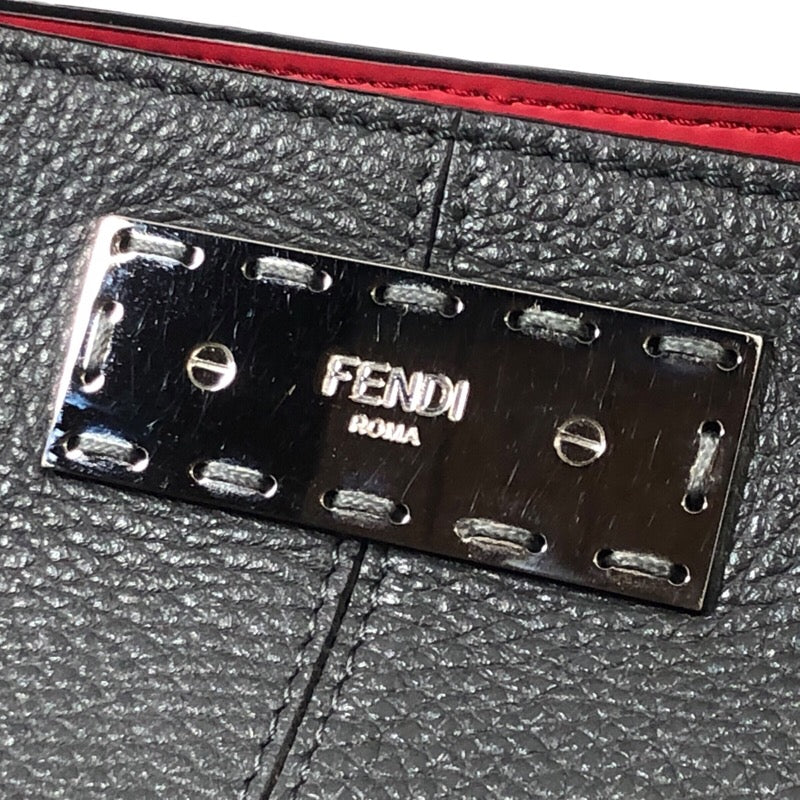 フェンディ FENDI ピーカブーXライトフィット 7VA447 グレー カーフレザー メンズ トートバッグ