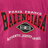 バレンシアガ BALENCIAGA ロゴ刺繍Tシャツ 694576 コットン メンズ 半袖Ｔシャツ