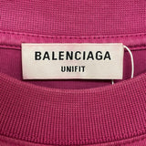 バレンシアガ BALENCIAGA ロゴ刺繍Tシャツ 694576 コットン メンズ 半袖Ｔシャツ