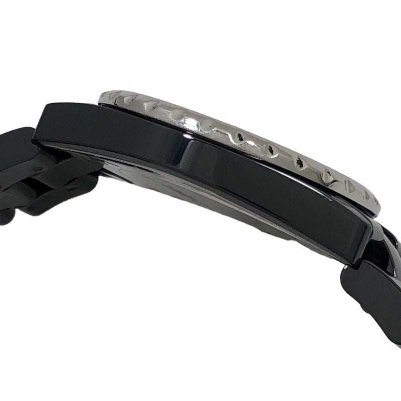 シャネル CHANEL J12-365 H4344 ブラック文字盤 セラミック/SS 自動巻き メンズ 腕時計 | 中古ブランドリユースショップ  OKURA(おお蔵)