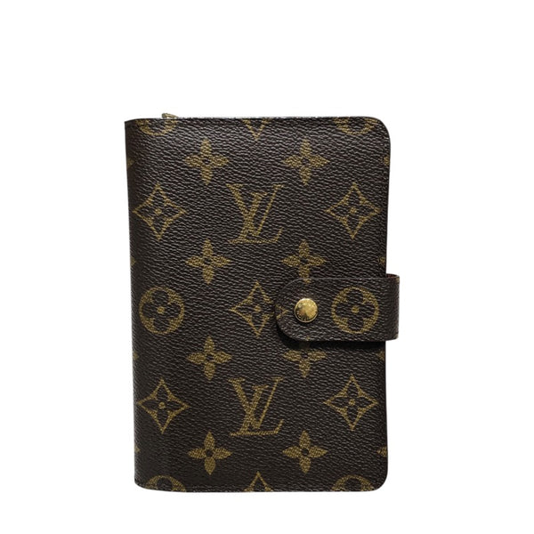 ルイ・ヴィトン LOUIS VUITTON ポルト・パピエジップ M61207 モノグラム モノグラムキャンバス モノグラム ユニセックス 二つ折り財布