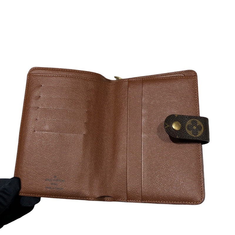 【新品同様】ルイヴィトン　モノグラム　ポルトパピエジップ LOUIS VUITTON 送料無料 ルイヴィトン モノグラム ポルト パピエ