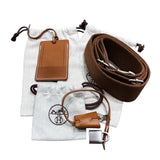 エルメス HERMES カレーシュ エクスプレスウィークエンドバッグ ▢Q刻印 グレー/フォーブ トワル/バレニア メンズ ショルダーバッグ