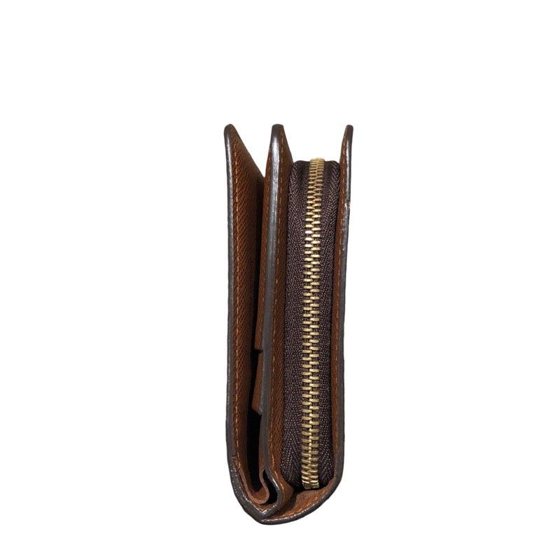ルイ・ヴィトン LOUIS VUITTON ポルト・パピエジップ M61207 モノグラム モノグラムキャンバス モノグラム ユニセックス 二つ折り財布