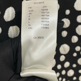 ルイ・ヴィトン LOUIS VUITTON X 草間彌生 ドット総柄ニットトップス FOKL23 ブラック コットン レディース ニット