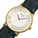 ピアジェ PIAGET 125周年記念モデル 80035 シルバー K18YG/レザーストラップ(社外品) レディース 腕時計