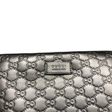 グッチ GUCCI クラッチバッグ 429146 ブラック シルバー金具 カーフレザー メンズ クラッチバッグ