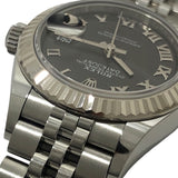 ロレックス ROLEX デイトジャスト28 ランダムシリアル 279174 ダークグレー ジュビリーブレス SS/K18WG レディース 腕時計