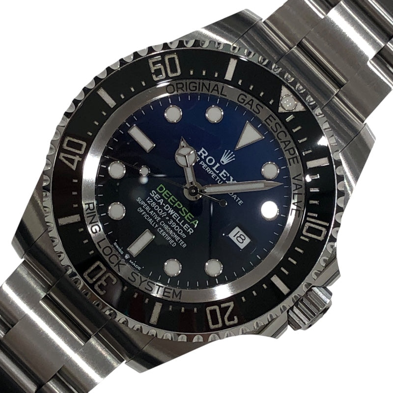 ディープシー　Dブルー 126660 ブルー SS メンズ 腕時計