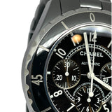 シャネル CHANEL J12 クロノグラフ 41MM H0940 ブラック セラミック/ステンレススチール 自動巻き メンズ 腕時計