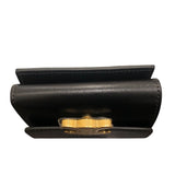 セリーヌ CELINE コイン入れ付きコンパクトウォレット トリオンフ 10I653DPV.38NO ブラック/ゴールド金具 カーフレザー レディース 三つ折り財布