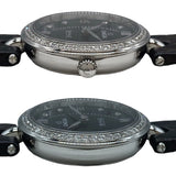 オメガ OMEGA デビル プレステージ デュードロップ 424.18.27.60.51.001 ブラック SS/革ベルト クオーツ レディース 腕時計