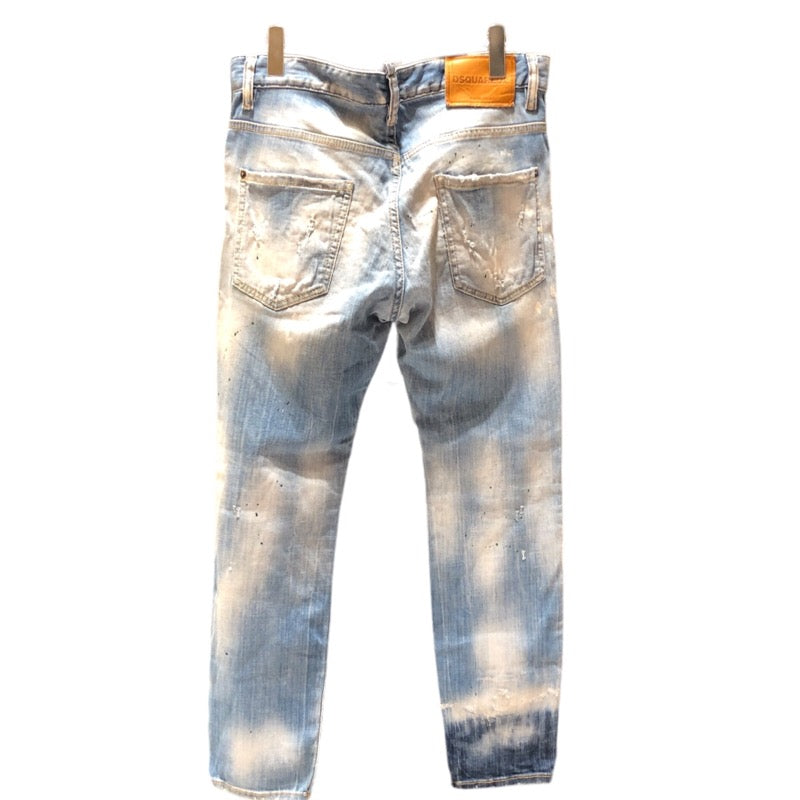 ディースクエアード DSQUARED Skater Jean ダメージ加工デニム S74LB0851 S30342 コットン メンズ デニムパンツ