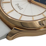 ピアジェ PIAGET ライムライト ステラ G0A40110 ホワイト K18PG/革ベルト 自動巻き レディース 腕時計