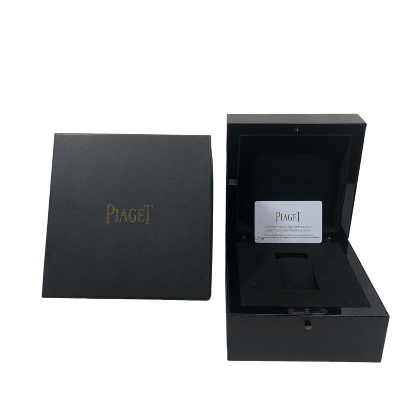 ピアジェ PIAGET ライムライト ステラ G0A40110 ホワイト K18PG/レザーストラップ レディース 腕時計