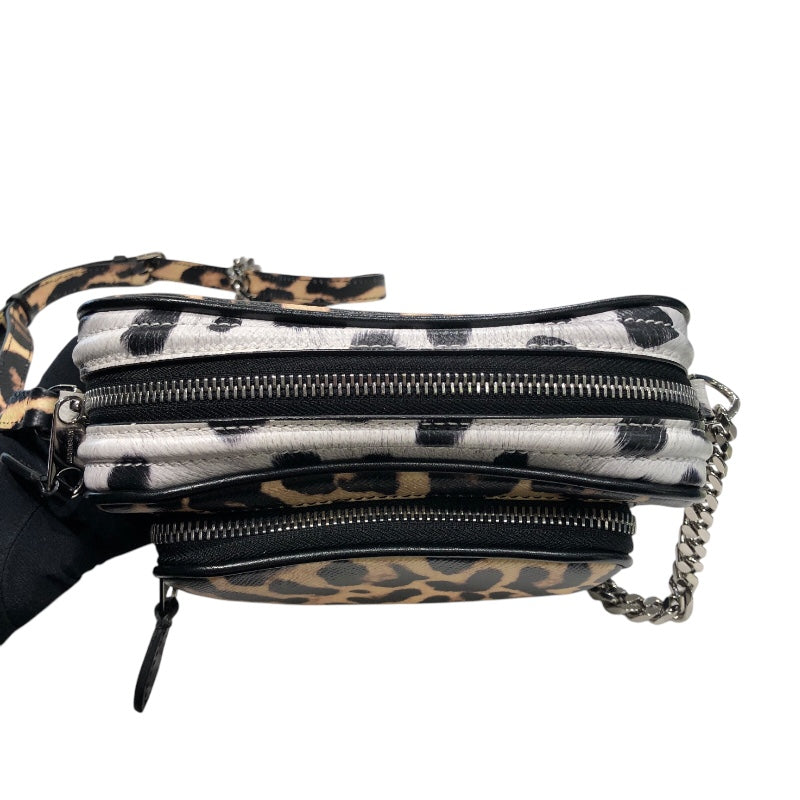 バーバリーロンドン  BURBERRY LONDON カメラバッグ 8015963 レオパード PVC レディース ショルダーバッグ