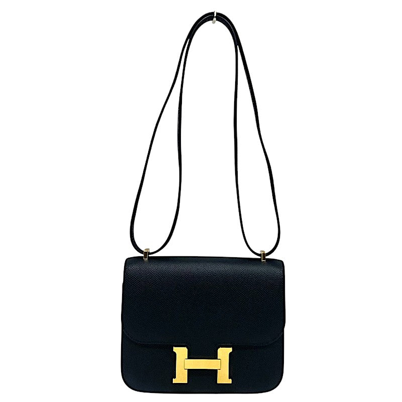 エルメス HERMES コンスタンス3 ミニ B刻 ブラック ゴールド金具 エプソン レディース ショルダーバッグ