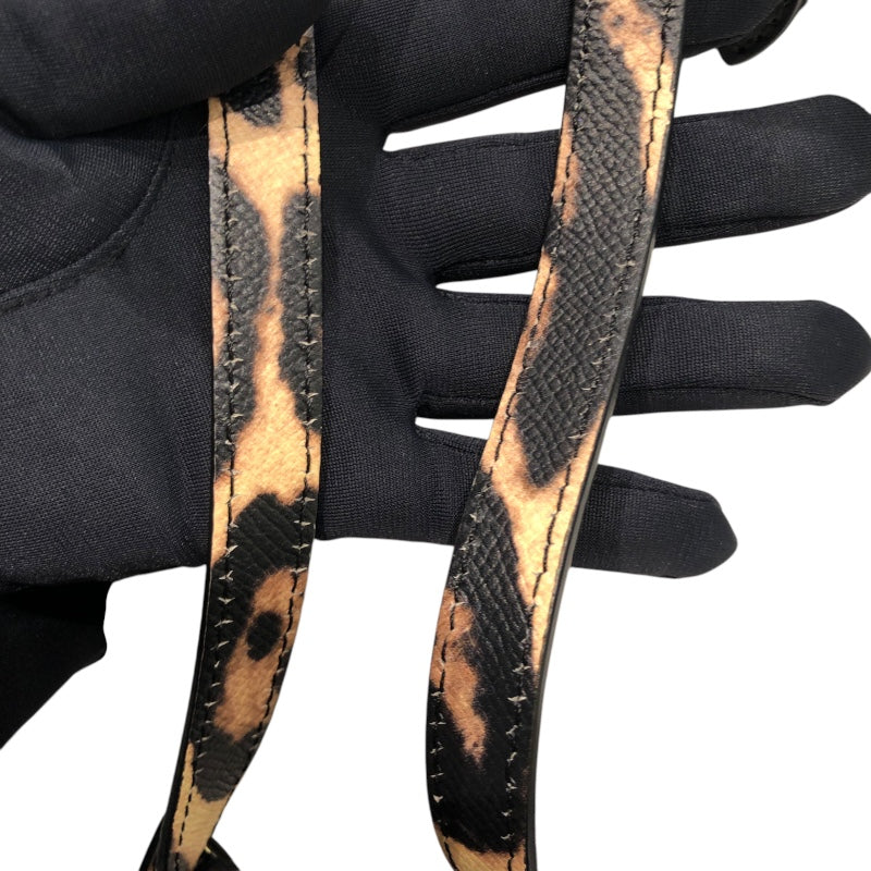 バーバリーロンドン  BURBERRY LONDON カメラバッグ 8015963 レオパード PVC レディース ショルダーバッグ