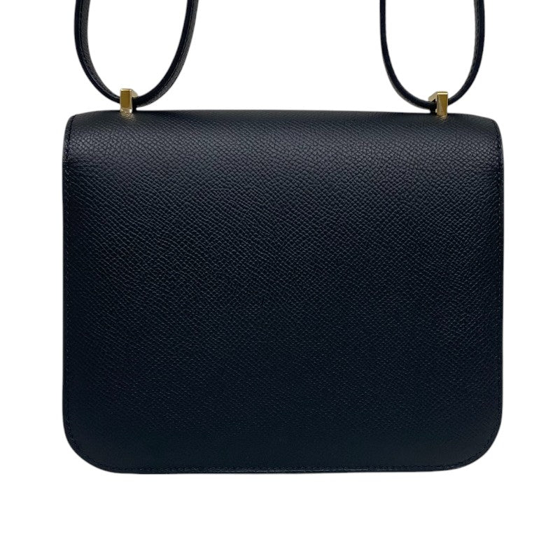 エルメス HERMES コンスタンス3 ミニ B刻 ブラック ゴールド金具 エプソン レディース ショルダーバッグ