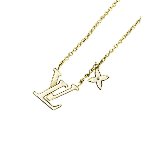 ルイ・ヴィトン LOUIS VUITTON ネックレス・LV アイコニック M01092