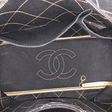 シャネル CHANEL オンザロード　トートバッグ A92327 ブロンズ×ゴールド金具 レザー レディース トートバッグ