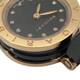 ブルガリ BVLGARI B-zero1 EZP23SGC ブラック セラミック/K18PG レディース 腕時計