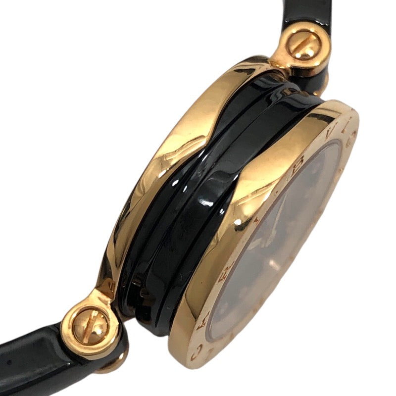 ブルガリ BVLGARI B-zero1 EZP23SGC ブラック セラミック/K18PG レディース 腕時計