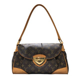 ルイ・ヴィトン LOUIS VUITTON ビバリーMM M40121 ブラウン モノグラムキャンバス レディース ハンドバッグ