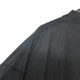 バレンシアガ BALENCIAGA ミラーロゴTシャツワンピース 791703 ブラック コットン レディース ワンピース