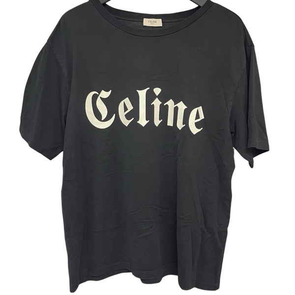 セリーヌ CELINE ロゴプリントTシャツ 2X37A671Q コットン メンズ 半袖Ｔシャツ